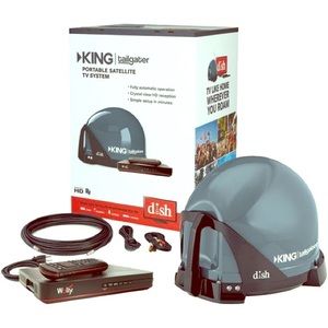 KING TAILGATER BUNDLE WITH DISH HD RECEIVER